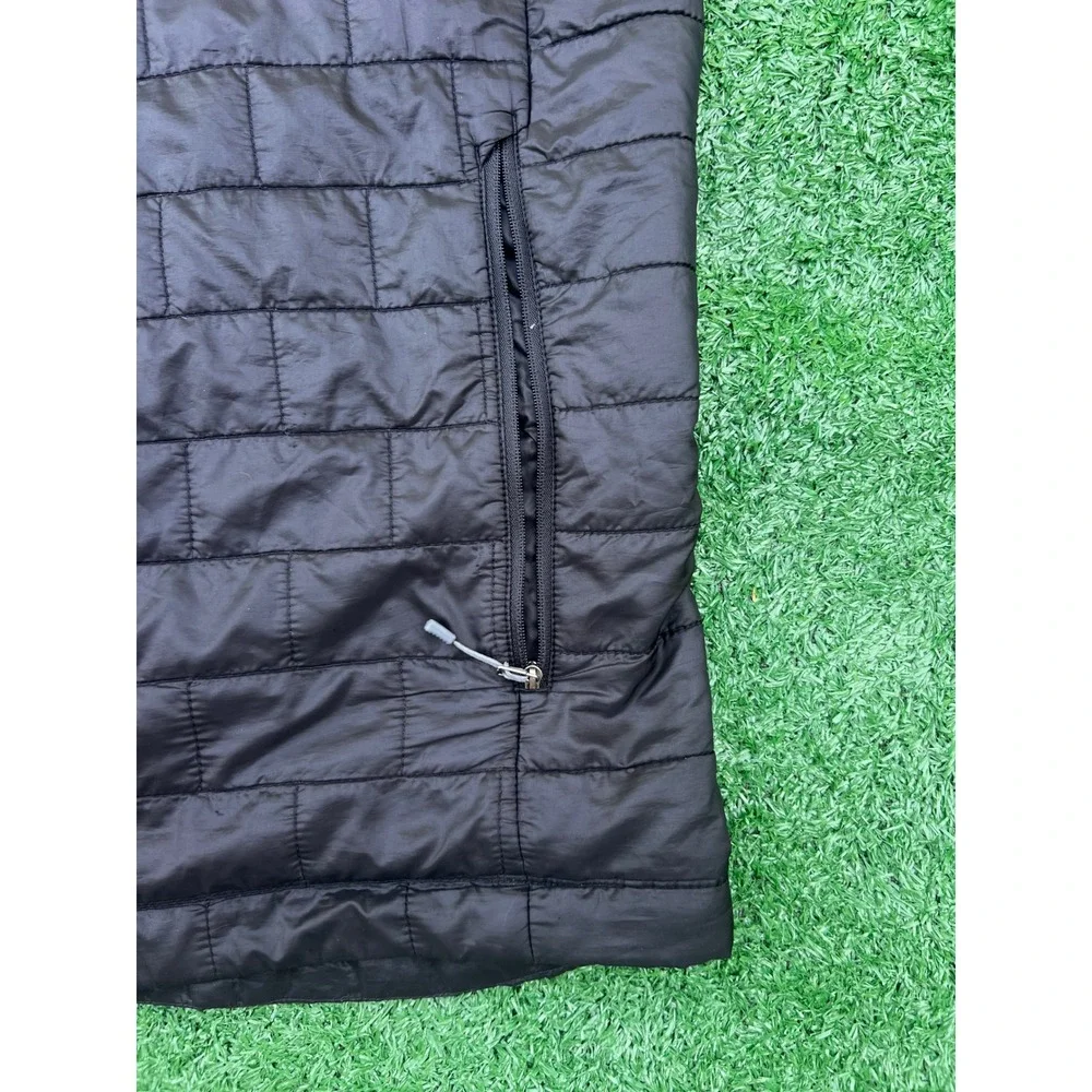 Patagonia Mens Nano Puff Vest XL Black King & Spalding K&S Corporate Logo Puffer